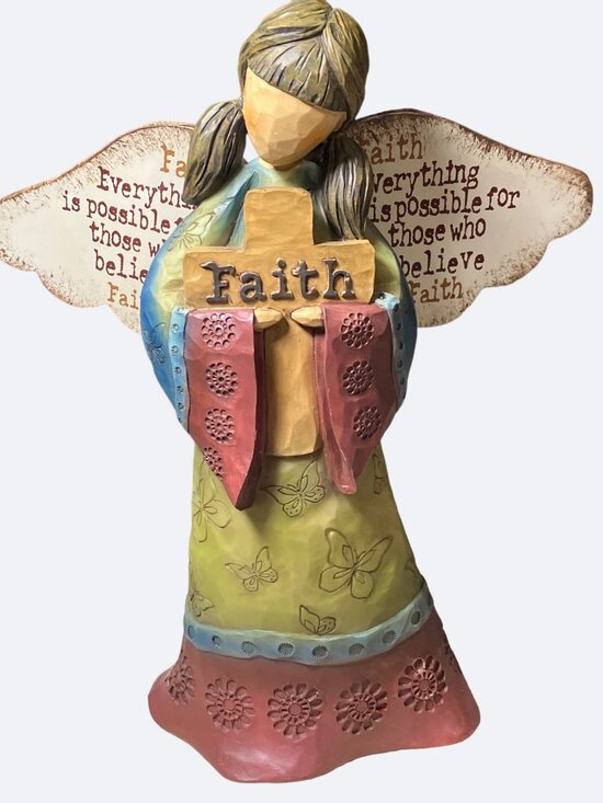 Carson Home Accents Other - Carson Home Accents FAITH Angel by Robin Davis Studio 10 Inch